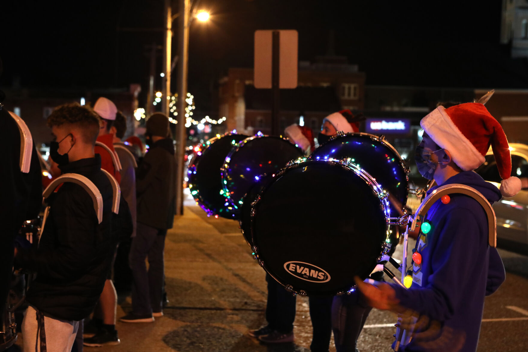 St. Francis Borgia band performs